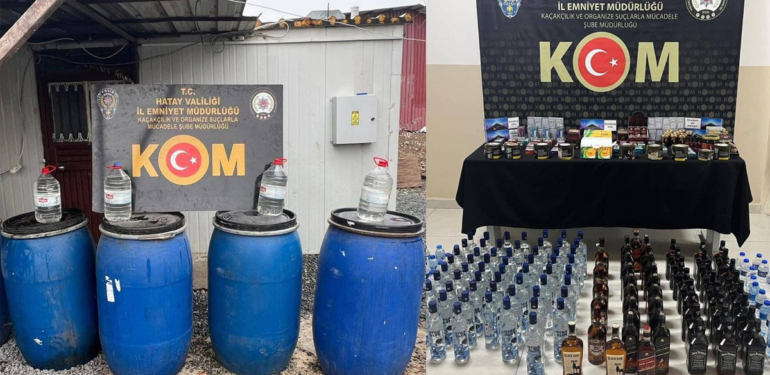 Hatay’da sahte alkol operasyonu – Birlik Haber Ajansı