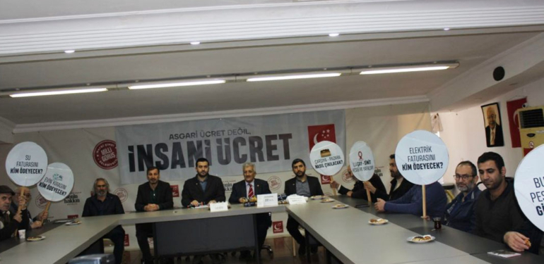 Saadet Partili Abdulkadir Kayabaş: “Asgari ücret değil, insani ücret talep ediyoruz” – Birlik Haber Ajansı