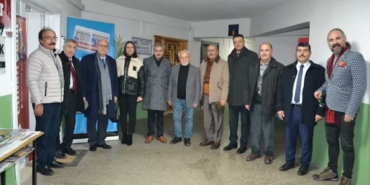 Sivas Kent Konseyi Heyeti Naci Yıldız’ı Ziyaret Etti
