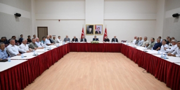 Vali İlhami Aktaş Muhtarlar İle Toplantı Yaptı