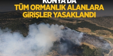 Konya’da Ormanlara Giriş Yasaklandı: Yangın Riskine Karşı Önlem