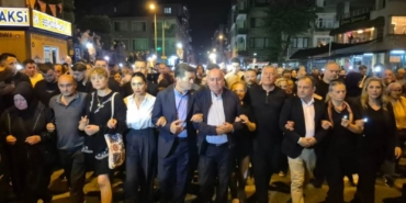 Başkan Kaya, Matti̇a Ahmet İçi̇n Adalet Yürüyüşüne Katildi.