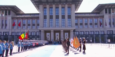 Cumhurbaşkanı Erdoğan, Senegal Başbakanı Ousmane Sonko’yu Resmi Törenle Karşıladı