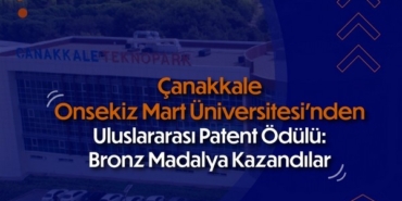ÇOMÜ’lü Akademisyenlerden Uluslararası Başarı: Gübre Üretim Yöntemi Bronz Madalya Kazandı