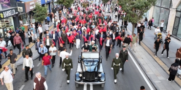 Atatürk’ün Sivas’a Gelişi 106. Yılında Temsili Törenle Canlandırıldı