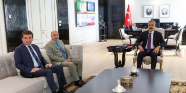 Bakan Hakan Fidan, OYAK Heyetini Kabul Etti