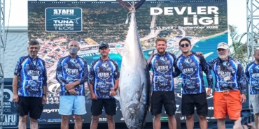Tuna Masters Teos’un 10. Yılında 185,5 Kiloluk Dev Orkinos Yakalandı