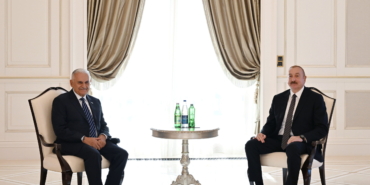 Cumhurbaşkanı Aliyev, Binali Yıldırım’ı Kabul Etti