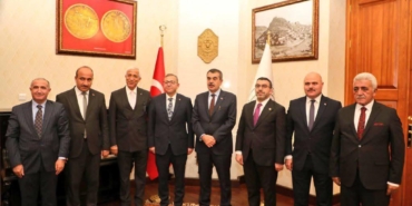Milli Eğitim Bakanı Yusuf Tekin, Kars Valiliği’ni Ziyaret Etti