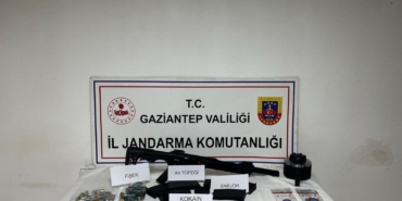 GAZİANTEP’TE SUÇ ÖRGÜTÜNE JANDARMADAN OPERASYON!!