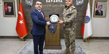 AK Parti Kars Milletvekili Adem Çalkın’dan Sakarya İl Emniyet Müdürü Saka’ya Ziyaret