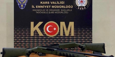Kars’ta Yasa Dışı Silah Ticaretine yönelik drone destekli eş zamanlı operasyonlar gerçekleştirildi