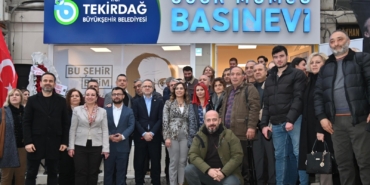 Uğur Mumcu Basınevi Tekirdağ’da Açıldı