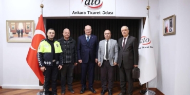 Siirt Heyetinden ATO Başkanı Gürsel Baran’a Ziyaret