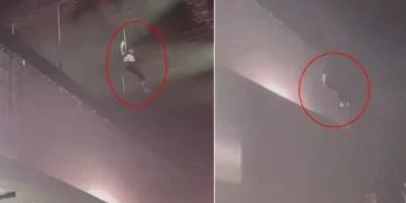 Ünlü şarkıcı 20 metreden aşağı düştü