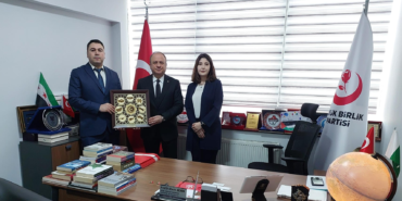 TURAN DEVLETLERİ MEDYA BİRLİĞİ’NDEN PROF. DR. EMİN SERİN’E ZİYARET