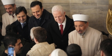 Süleymaniye Camii’nde Bayram Sabahı Yoğunluğu