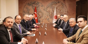 Dışişleri Bakan Yardımcısı Levent Gümrükçü, Türk Atlantik Konseyi Yönetimiyle Bir Araya Geldi