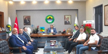 Diyarbakır OSB Yönetimine Anlamlı Hayırlı Olsun Ziyareti